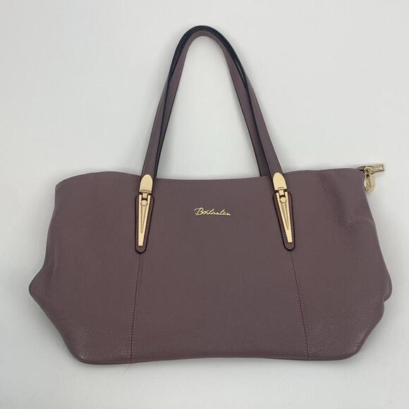 Stylish Taupe Handbag by Bostanen - Picture 1 of 7